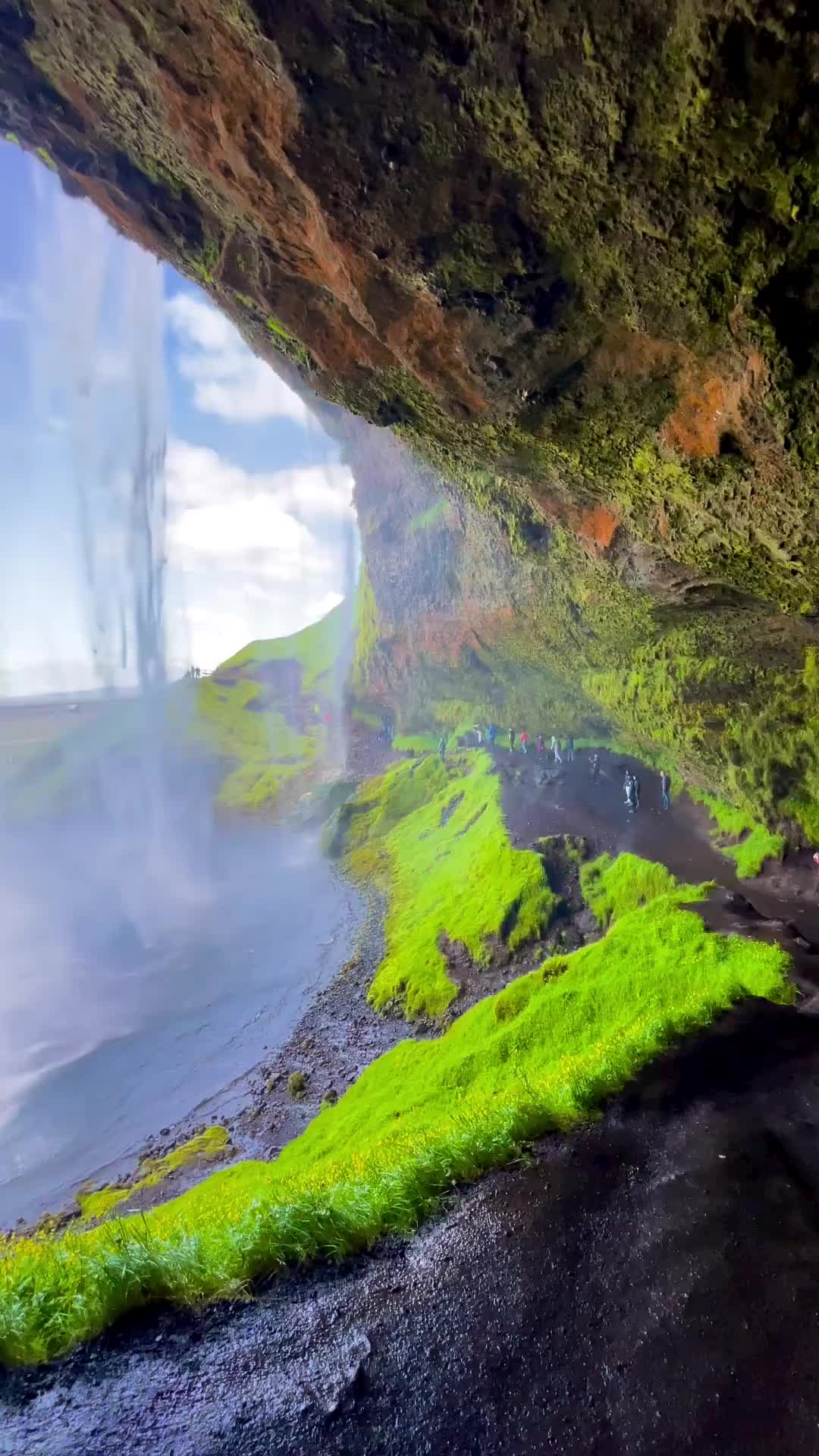 Walk Behind Seljalandsfoss: Iceland's Unique Waterfall