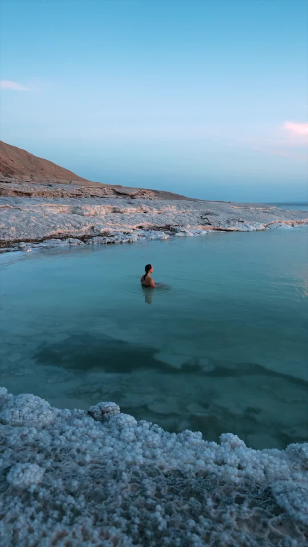 Nothing can survive in this water 👇🏼

The Dead Sea is one of the saltiest bodies of water on Earth, with almost 10 times more salt than ordinary seawater.

Whilst the Dead Sea is one of Jordan’s most popular tourist destinations, it’s disappearing at an alarming rate. Its surface level is dropping by more than one metre every year and it’s only half the length it was just a century ago.

Visit this extraordinary location was a cherry 🍒 on the top of our trip to #Jordan
We spent the evening alone watching sunset and floating in this incredible salty scenery here.

👉🏼 What’s the most unique place you visited and why?

📍 The not popular Salty Beach, 🇯🇴Jordan

Captured on @sonyalpha 

#KingdomOfTime #VisitJordan #ShareYourJordan @visitjordan