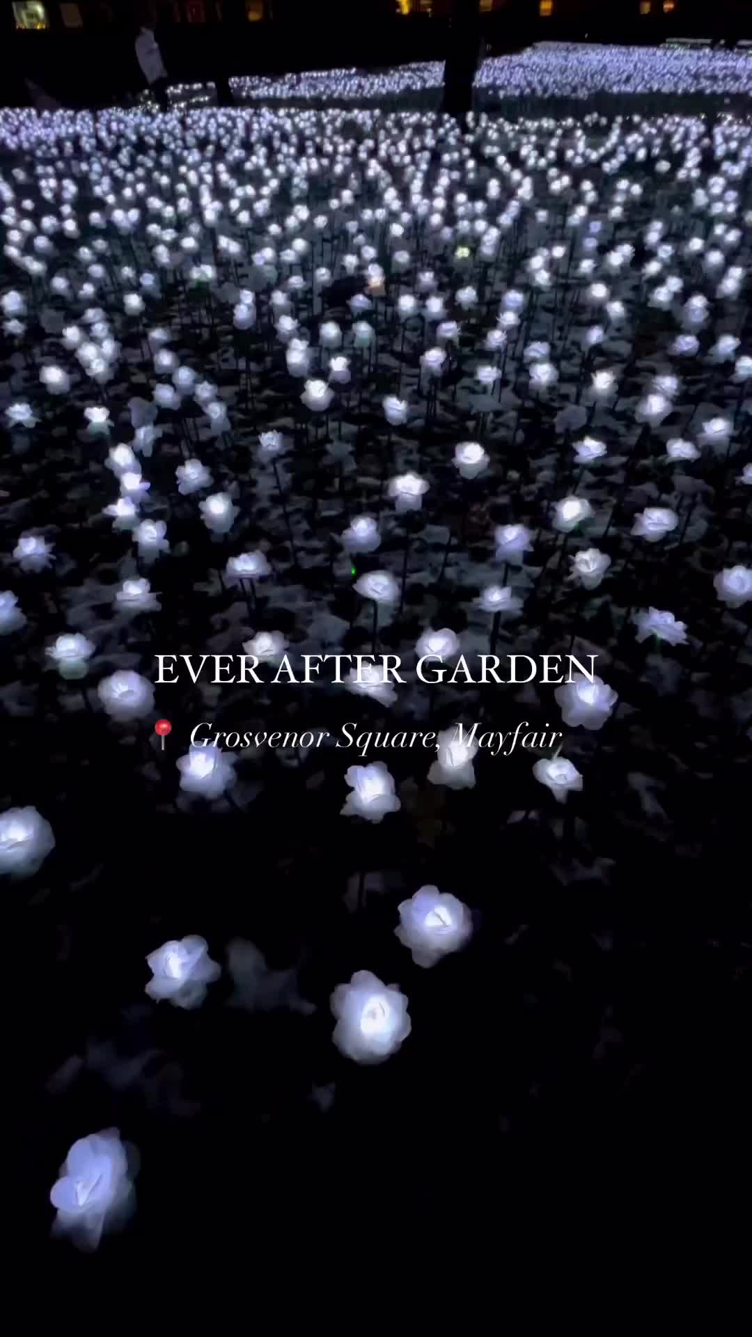 Ever After Garden in Mayfair Returns November 16th