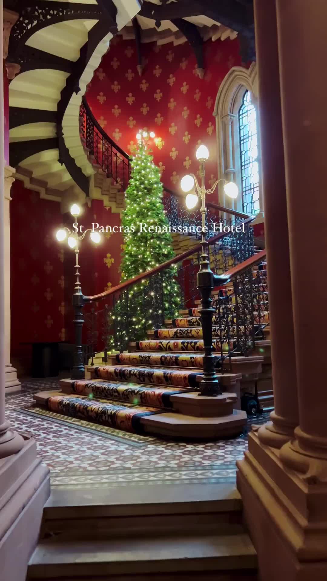 Iconic St. Pancras Renaissance Hotel in London