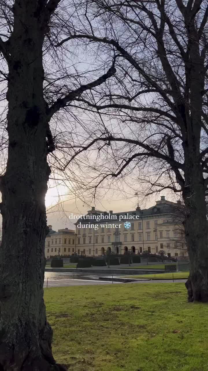 Visit Drottningholm Palace: A Serene Winter Escape
