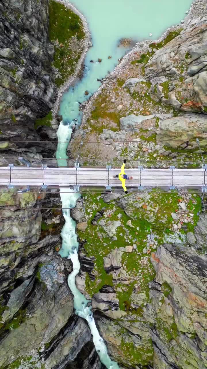Walking the Craziest Suspension Bridge in Switzerland