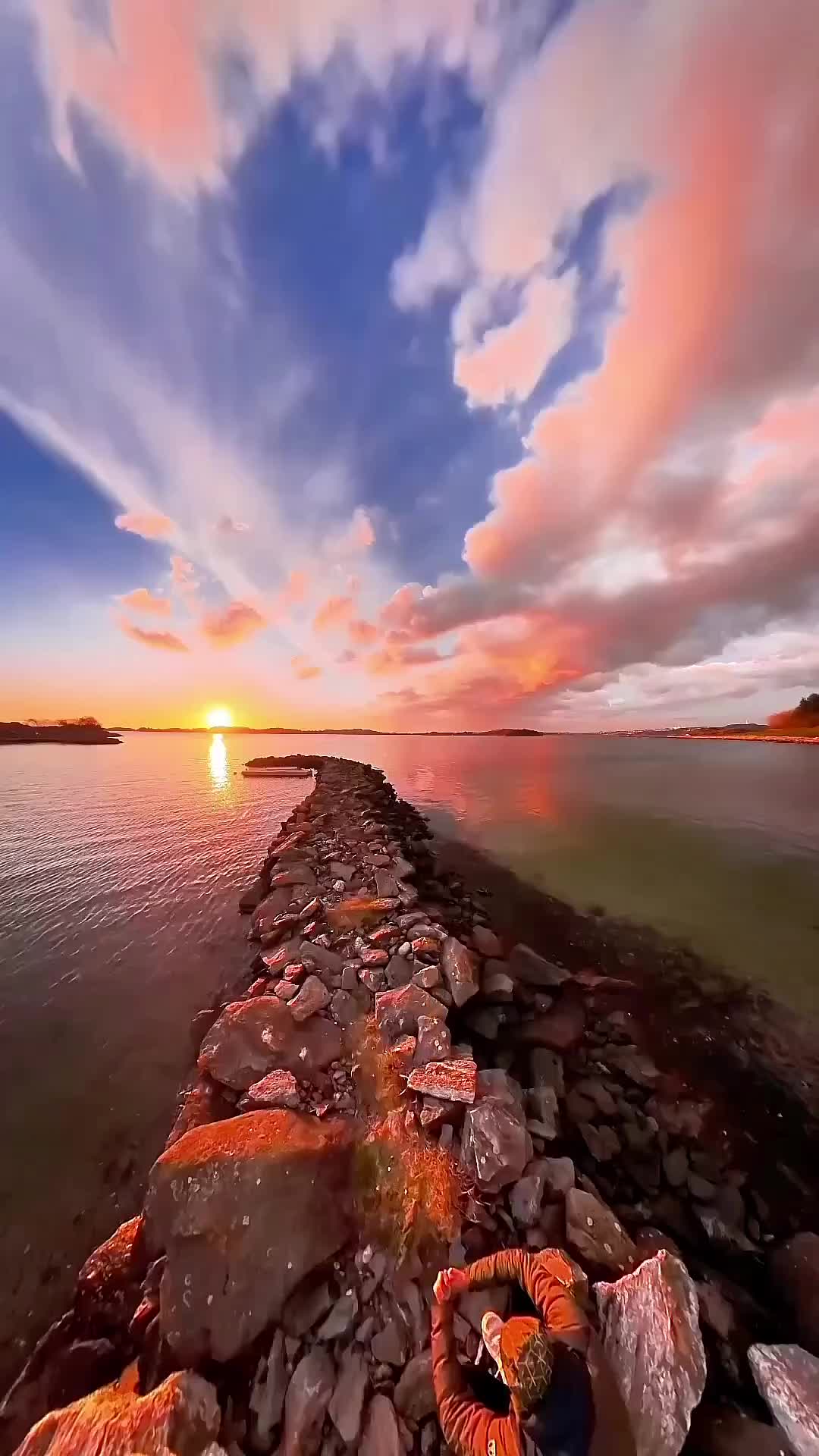 Stunning Sola, Norway Sunset in 360° - Must Watch!