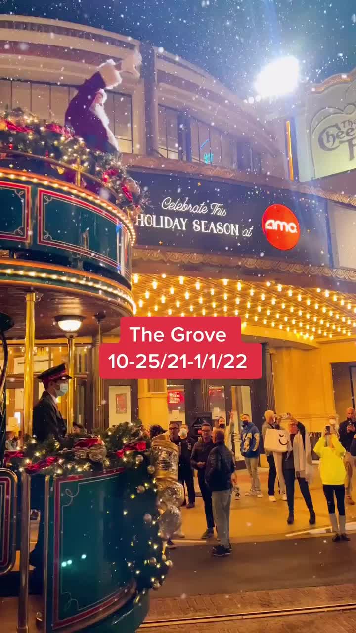 Experience Holiday Magic at The Grove LA