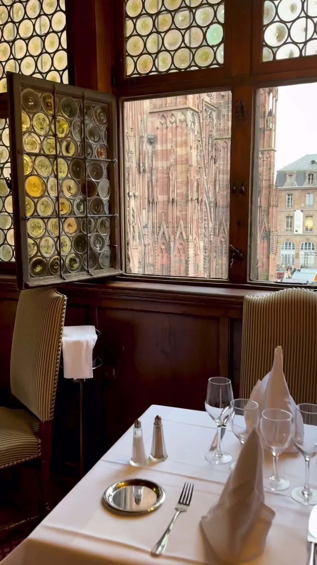 Best Restaurant View in Strasbourg - Maison Kammerzell