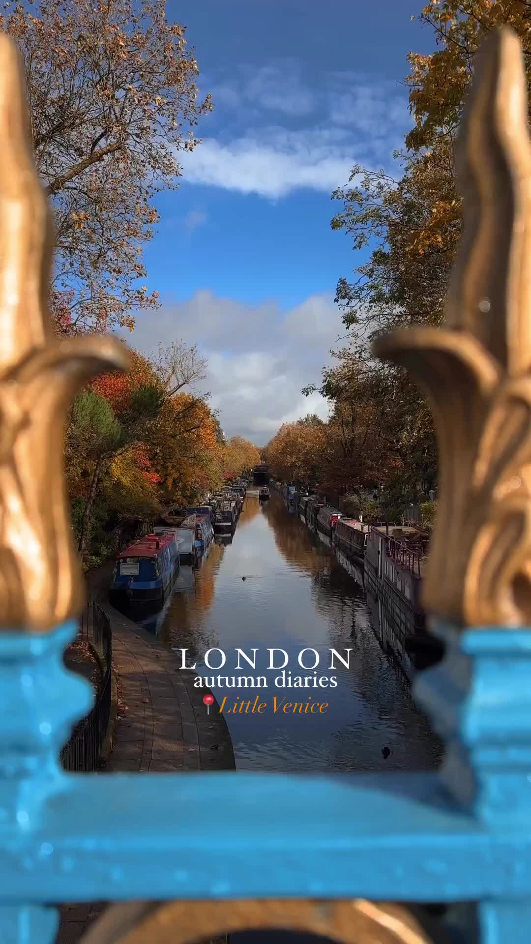 Discover Autumn in Little Venice, London