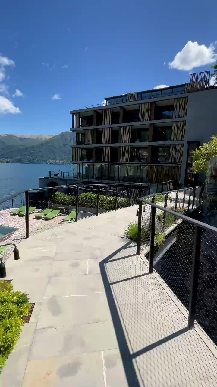 Sunny Day at Il Sereno Hotel, Lake Como