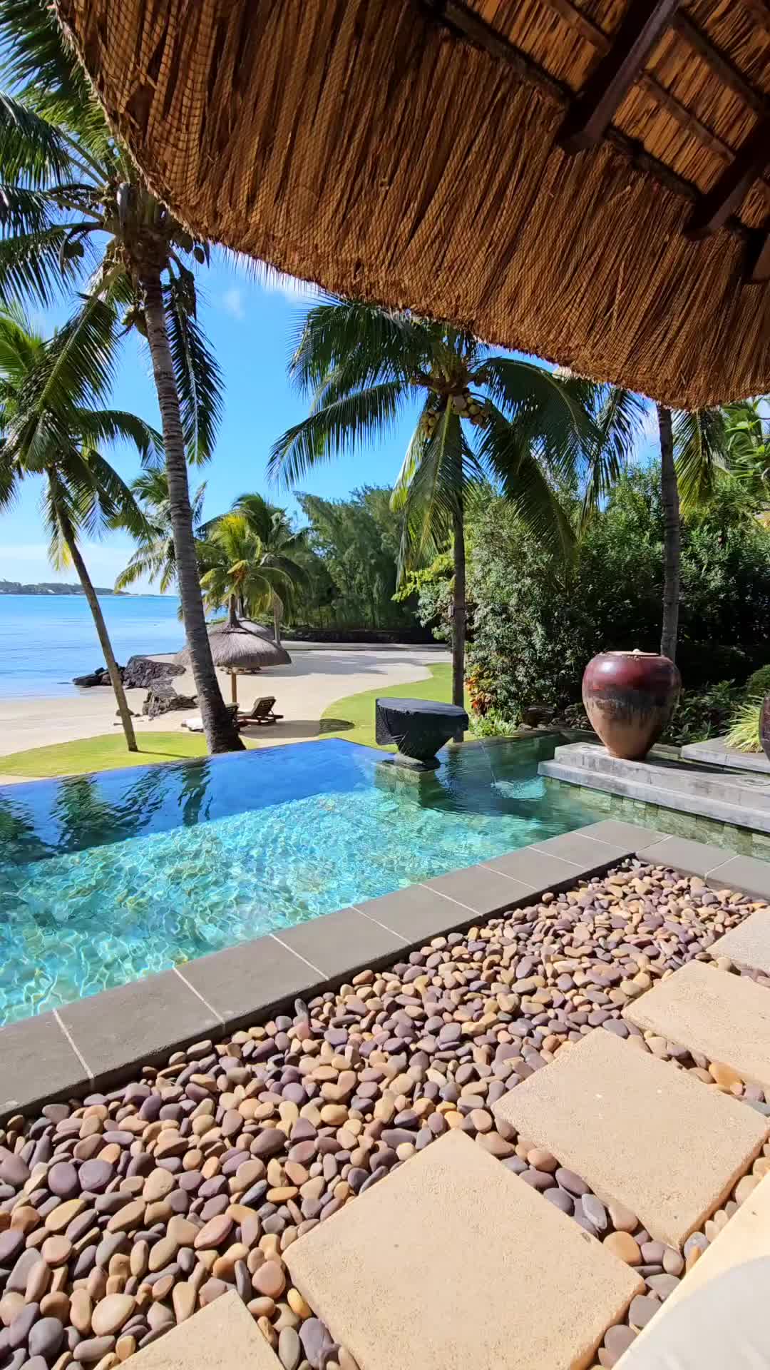 Stunning Beach Villa in Mauritius at Shangri-La Resort