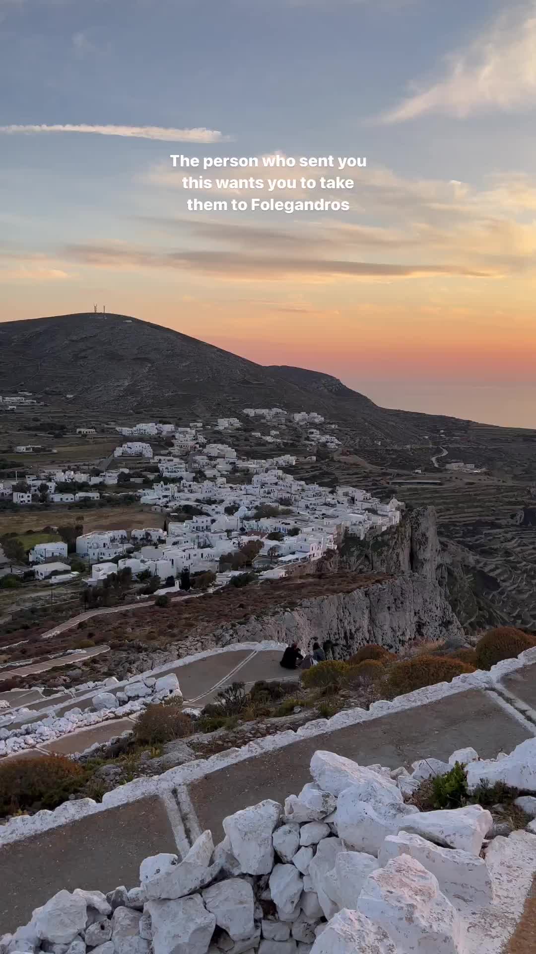 Experience the Enchanting Sunsets of Folegandros