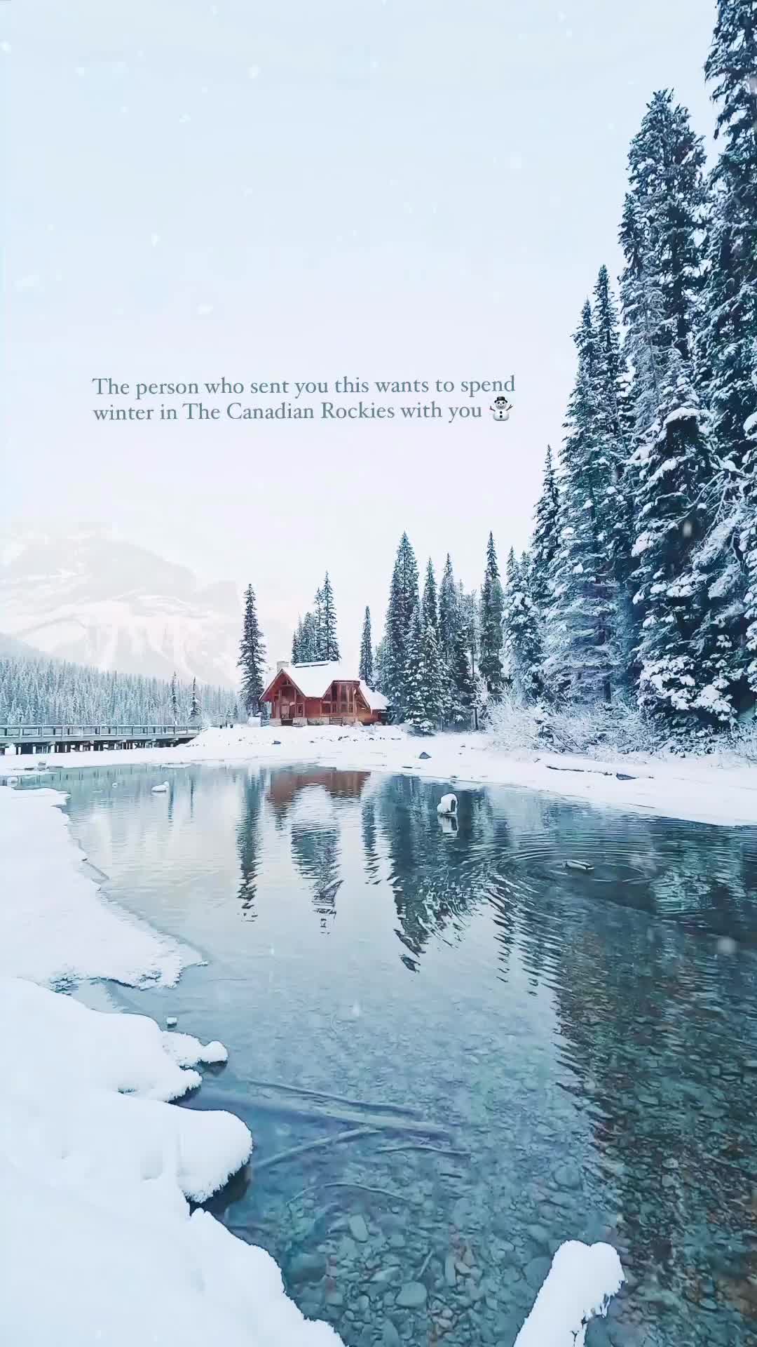 Magical Winter at Emerald Lake Lodge 🌨️✨