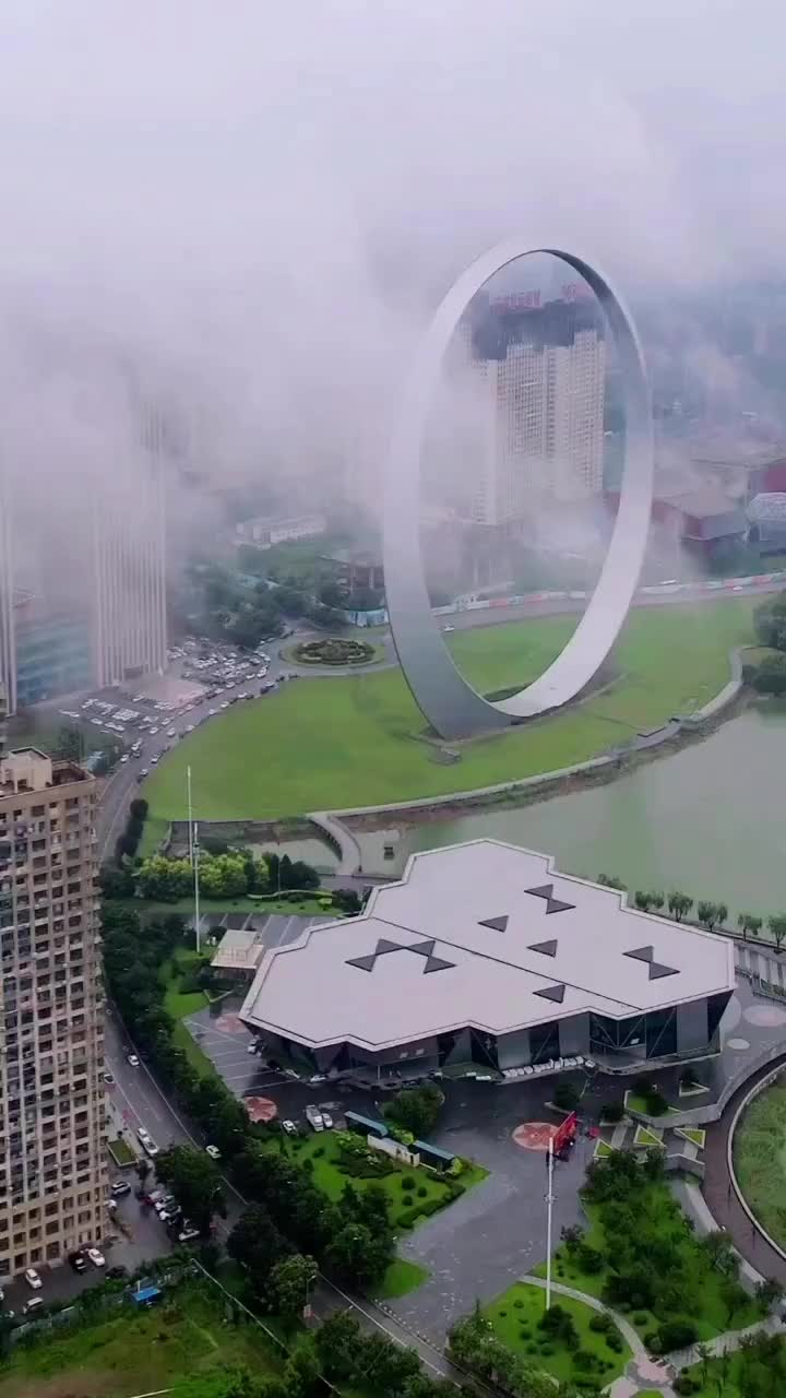 The Ring of Life: Fushun's Iconic 150m Landmark