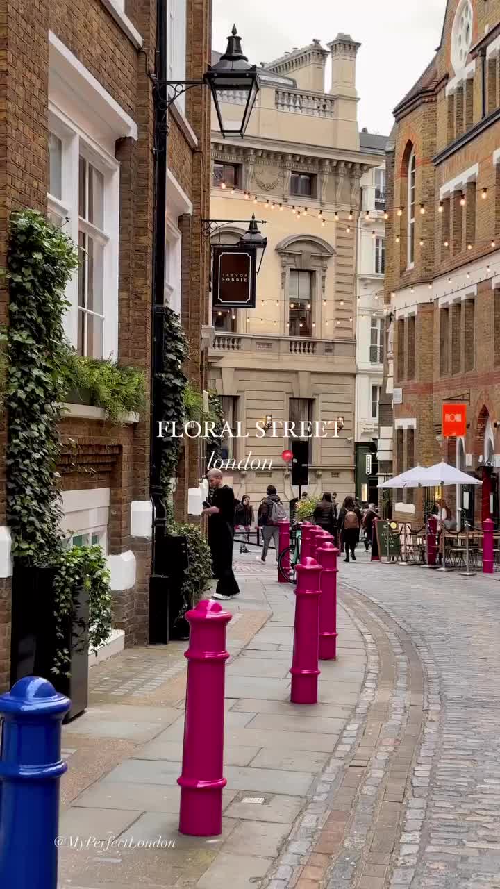 Floral Street on the first day of May 🌷