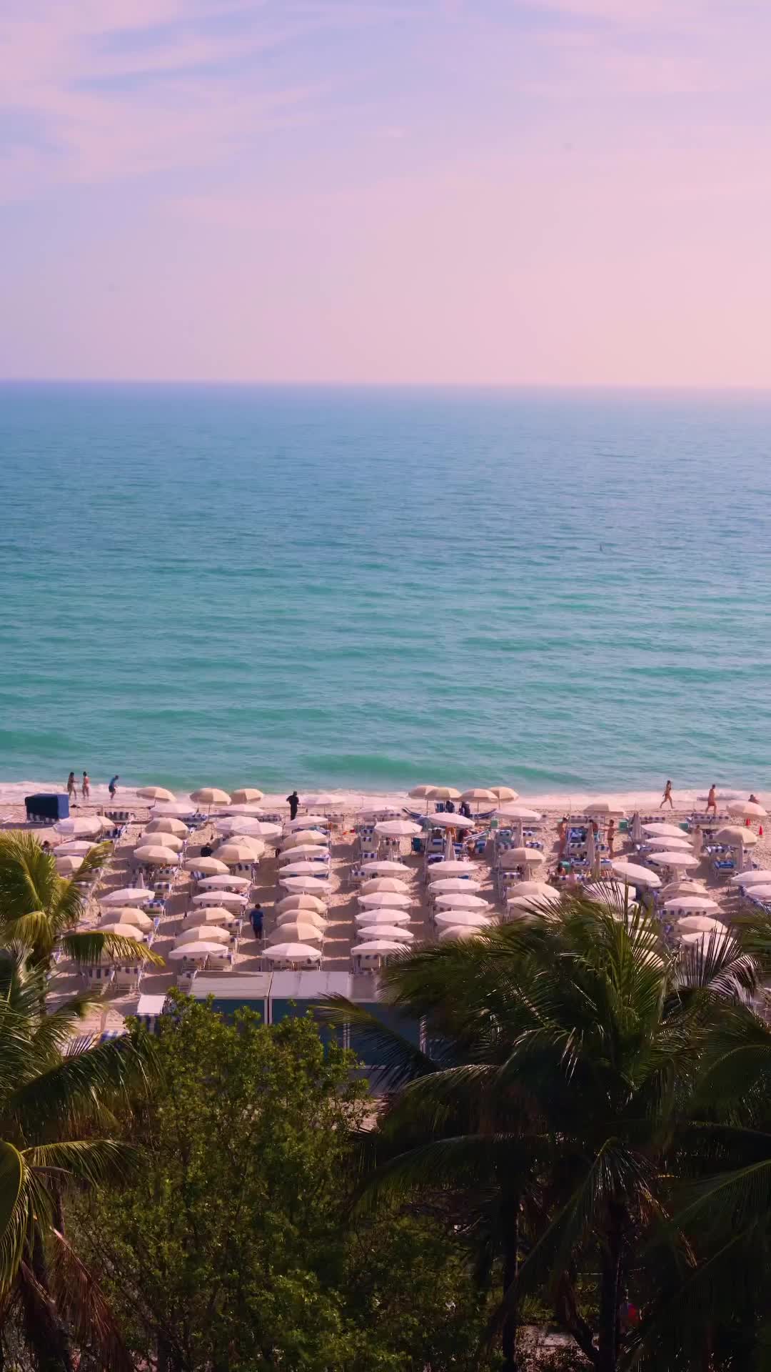 Stunning Miami Beach Scenes: Ocean, Sand & Sky
