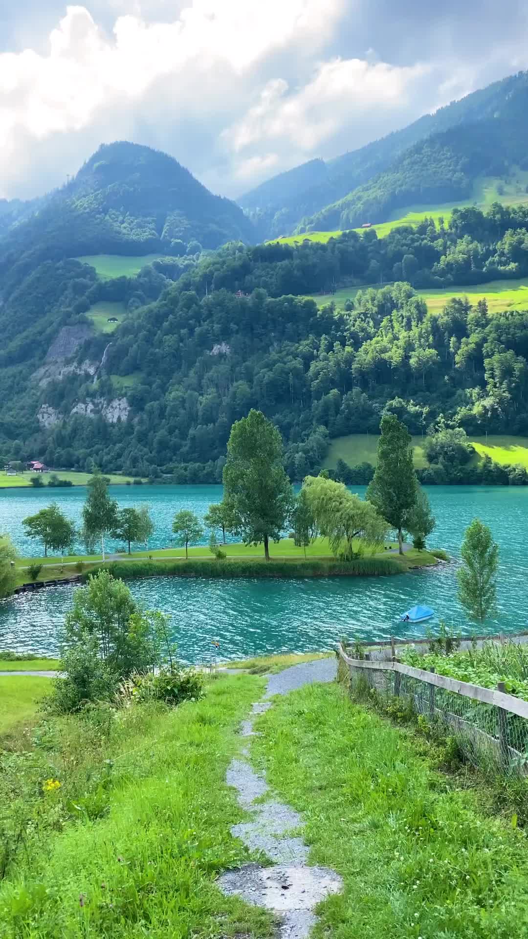 Stunning Lungern Landscape in Obwalden, Switzerland