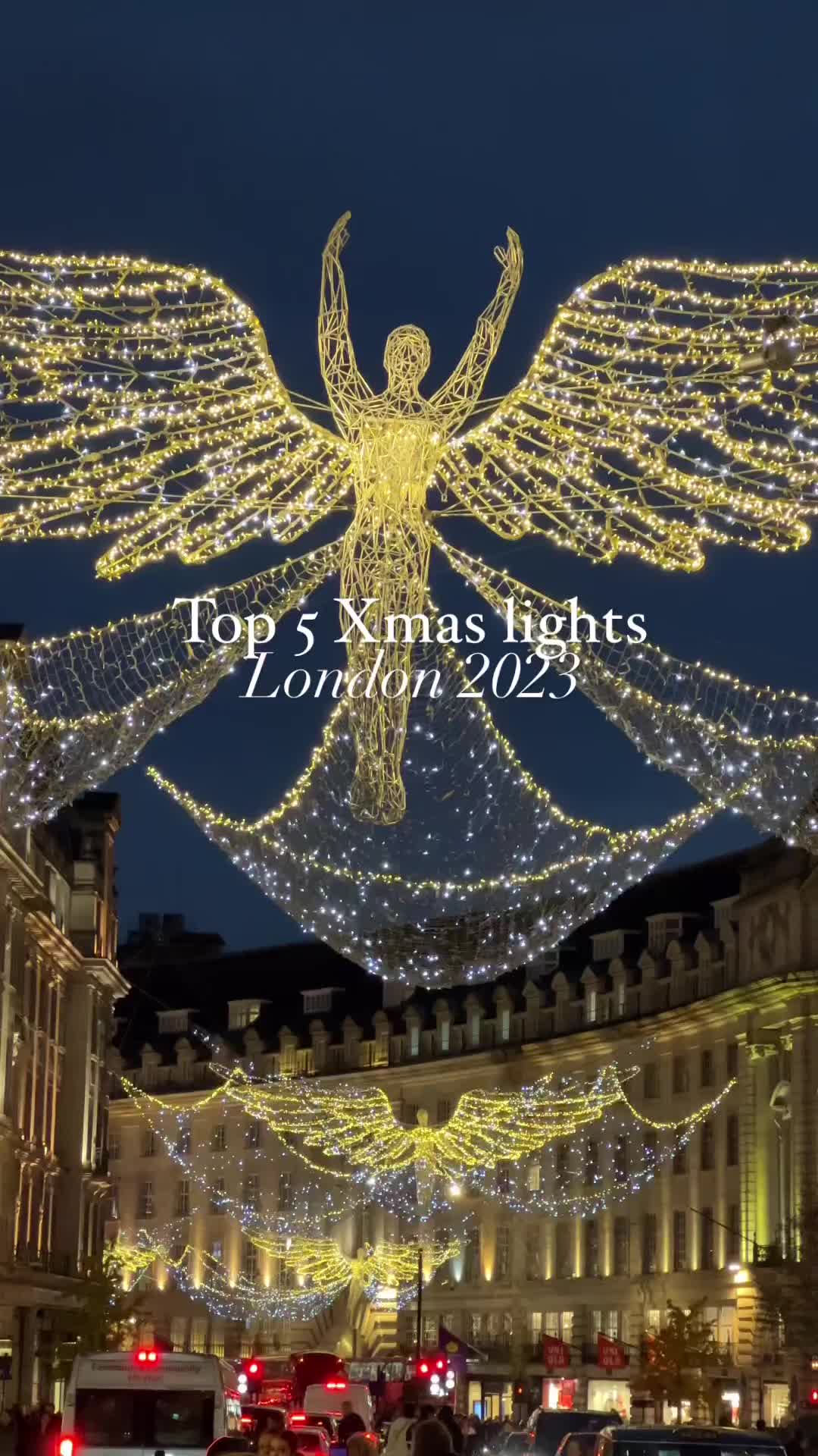 Best Free Christmas Lights in London 2023