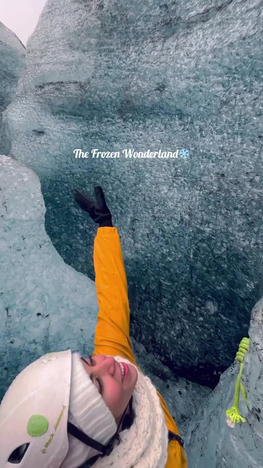 The Frozen Wonderland in Akureyri, Iceland