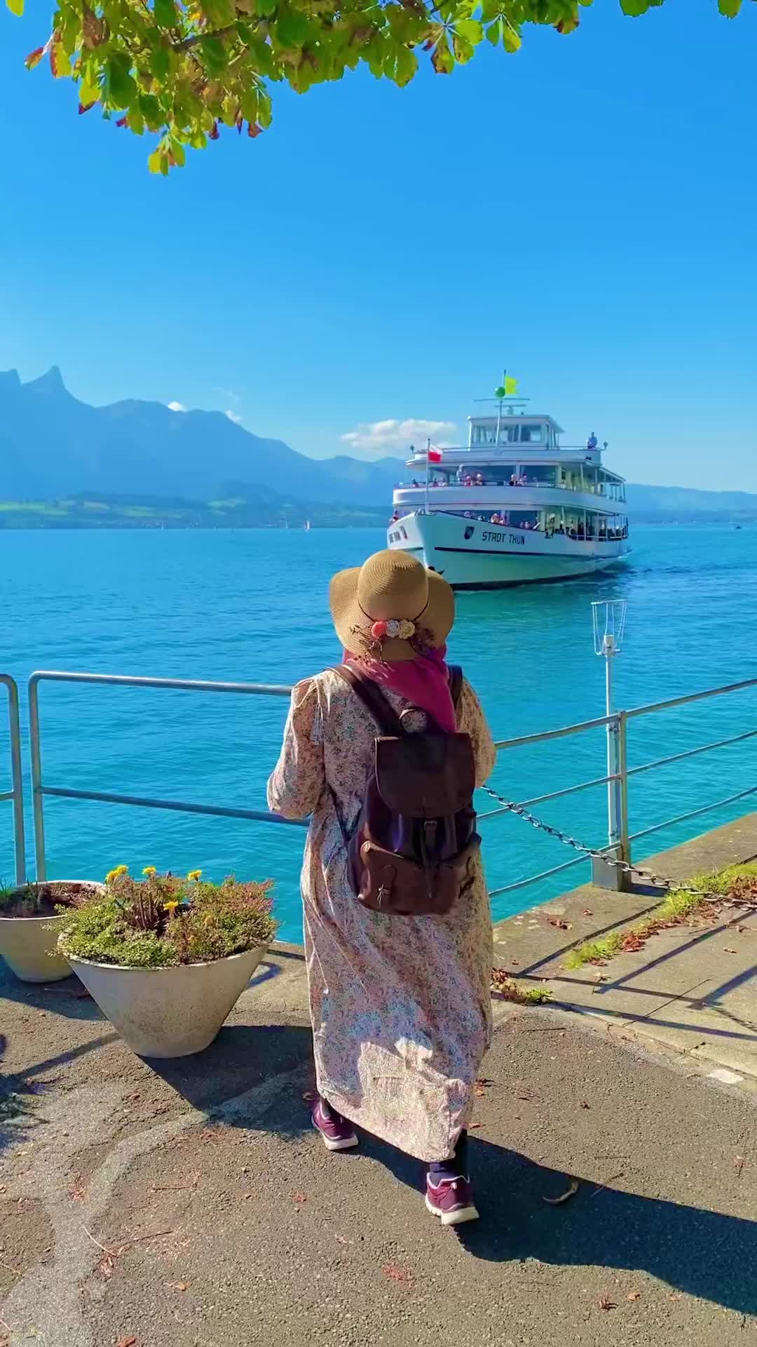 Free Boat Trip in Lake Thun with Swiss Travel Pass