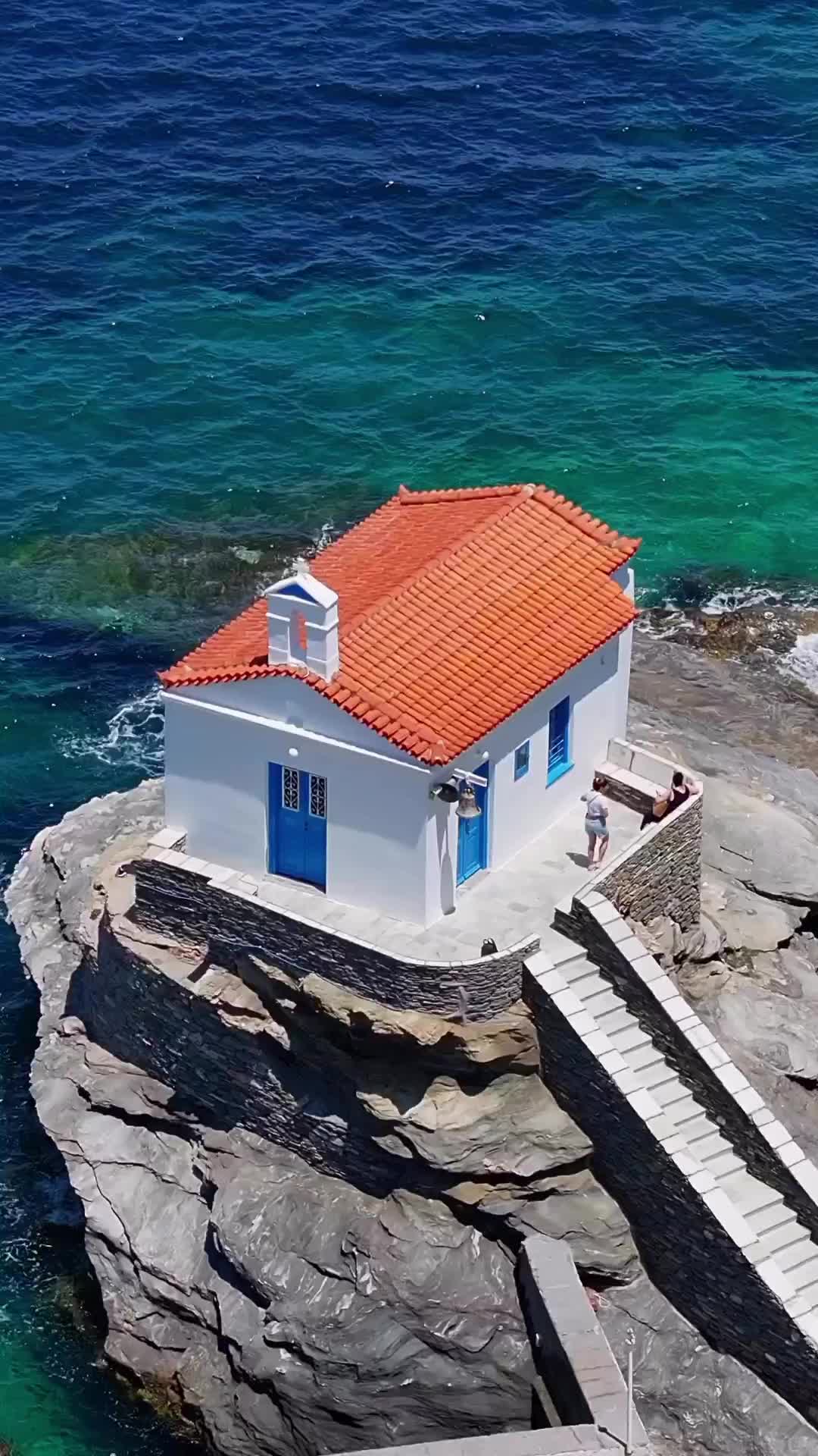 Discover Panagia Thalassini Chapel in Andros, Greece