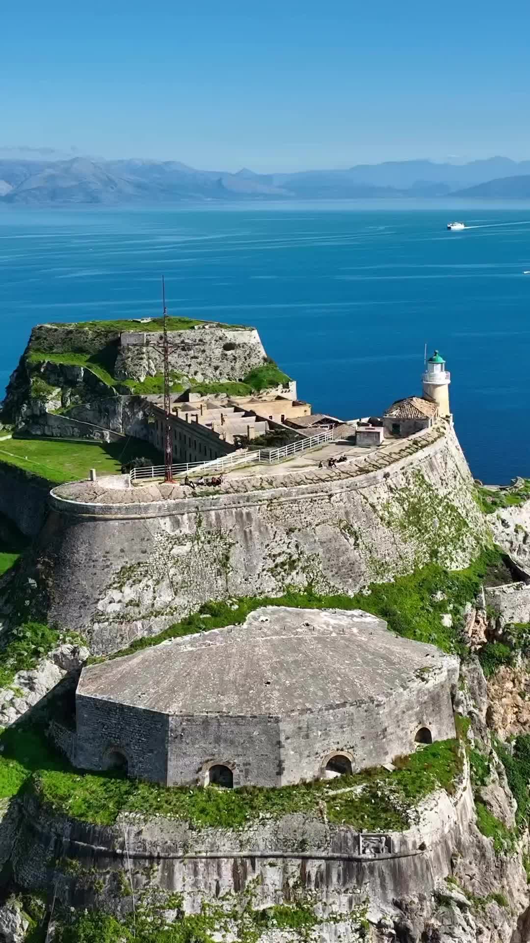 Discover the Historic Old Fortress of Corfu, Greece