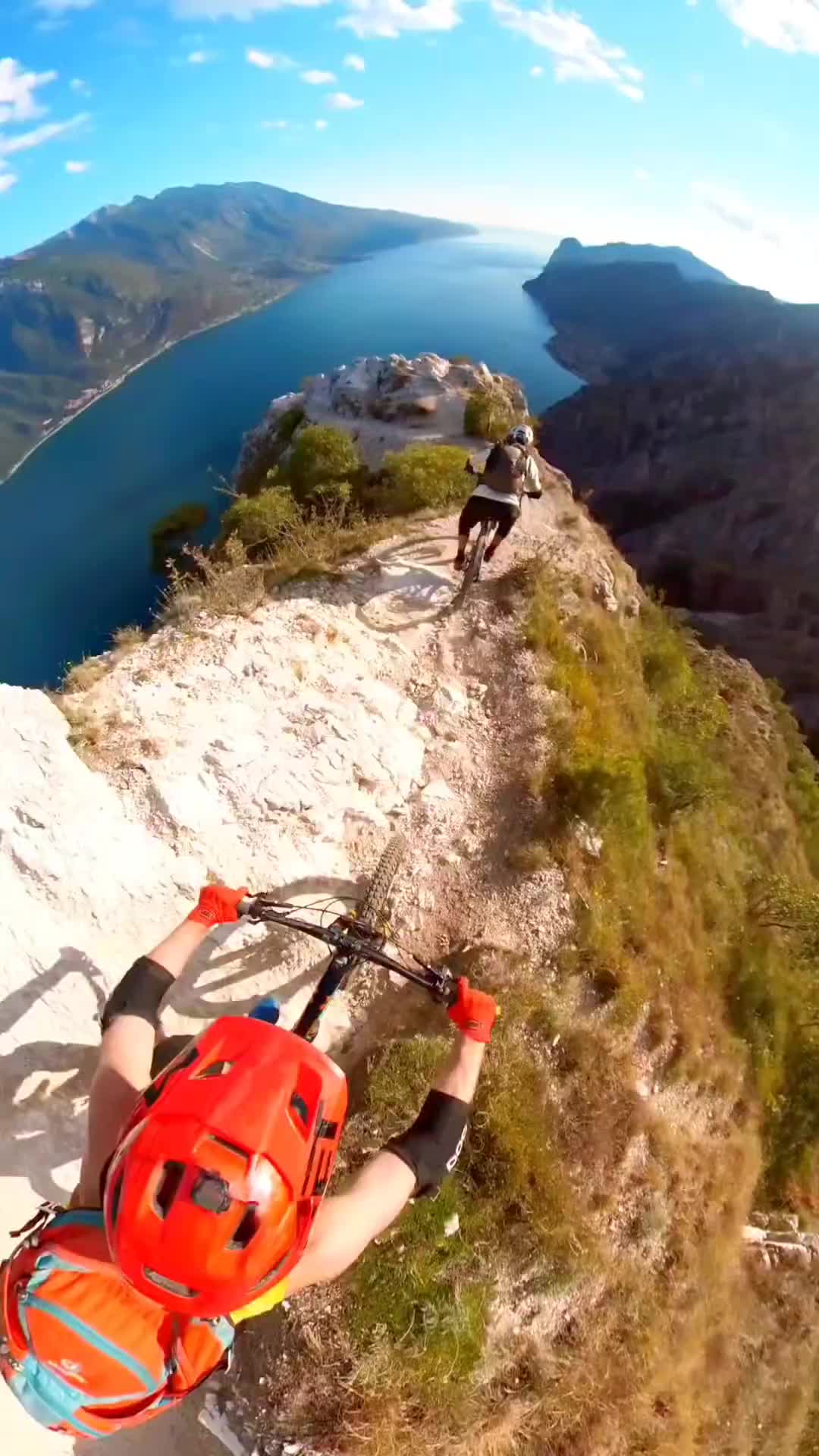 Exhilarating MTB Ride on Lake Garda Ridge