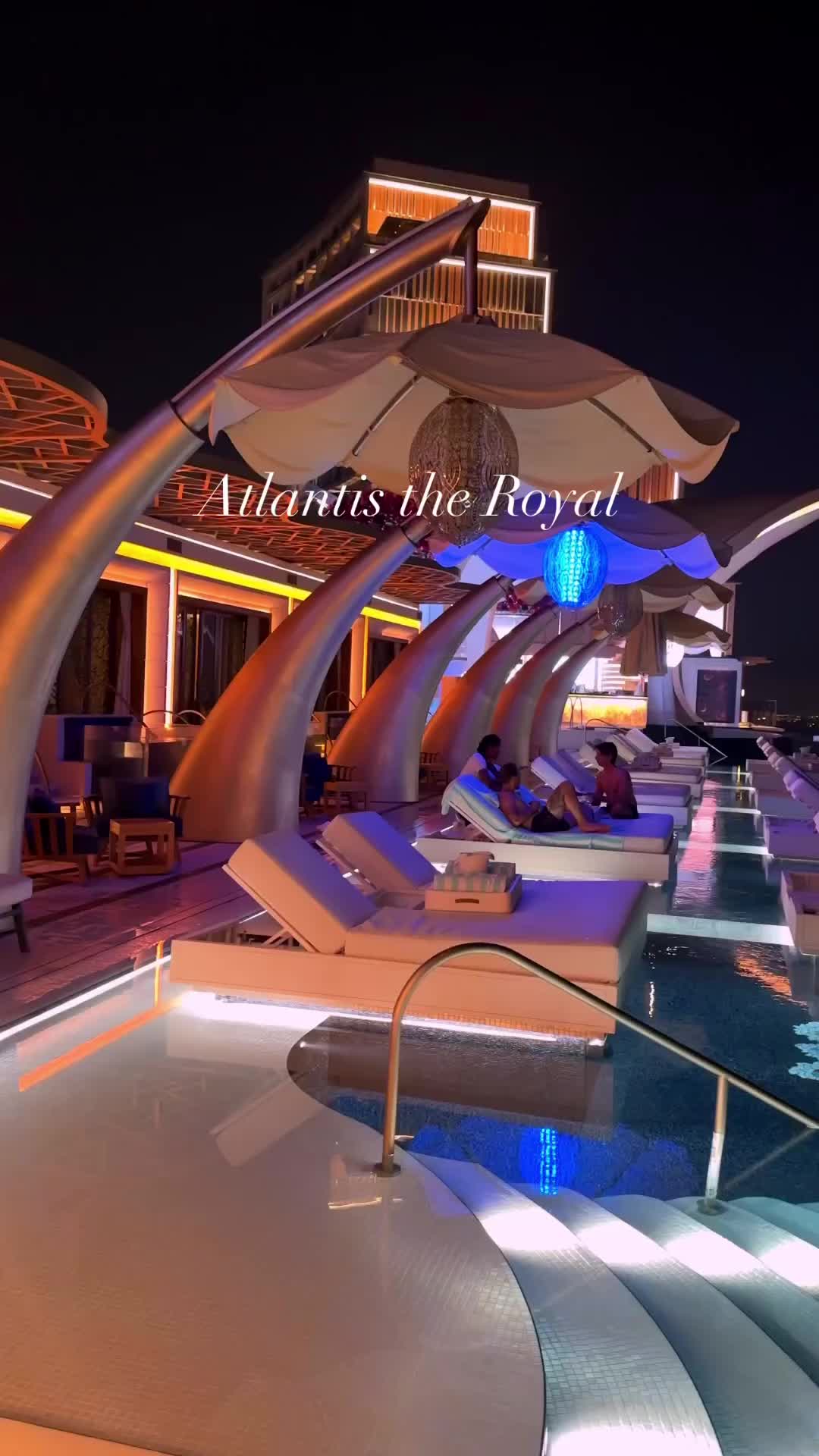 Discover the Most Unique Pool in Dubai at Atlantis Royal