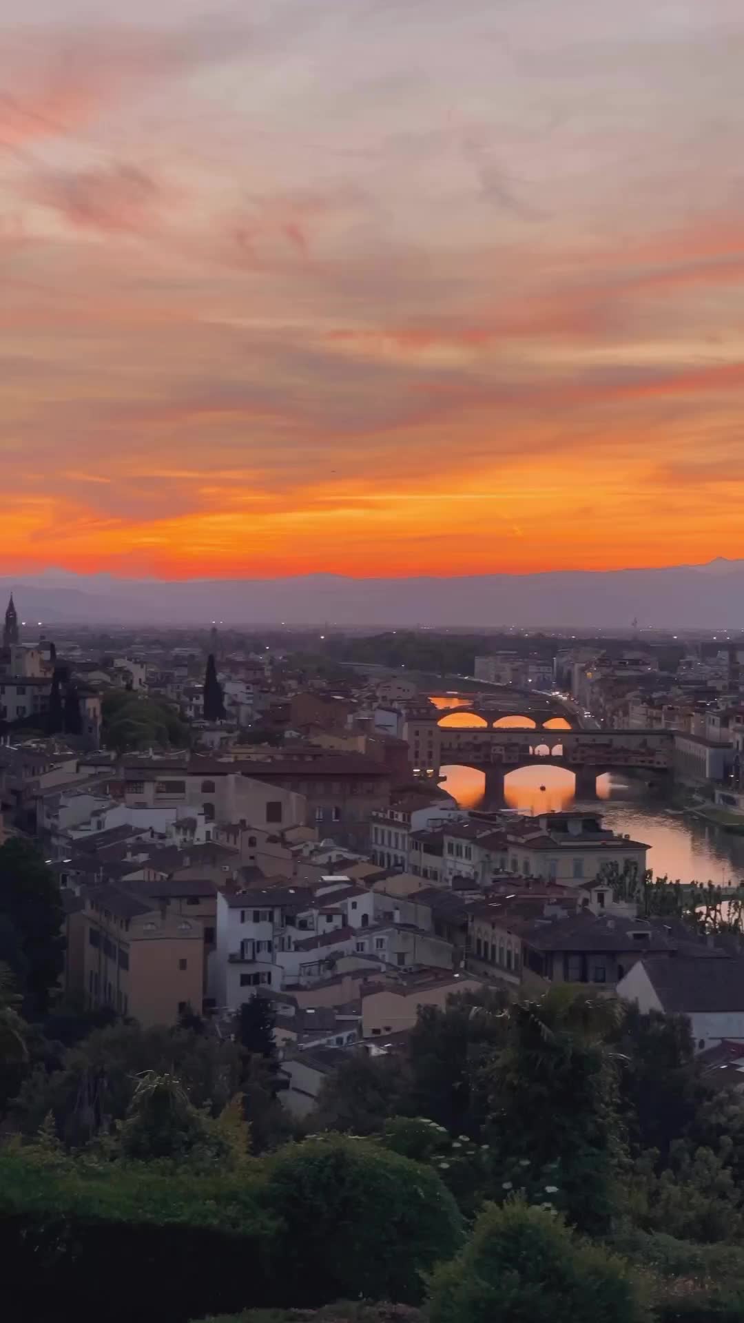 Best Sunset View in Florence: Piazzale Michelangelo
