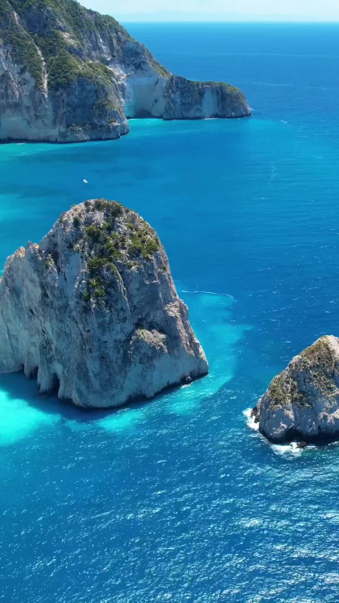 Stunning Greek Coastline: Explore Zakynthos by Drone
