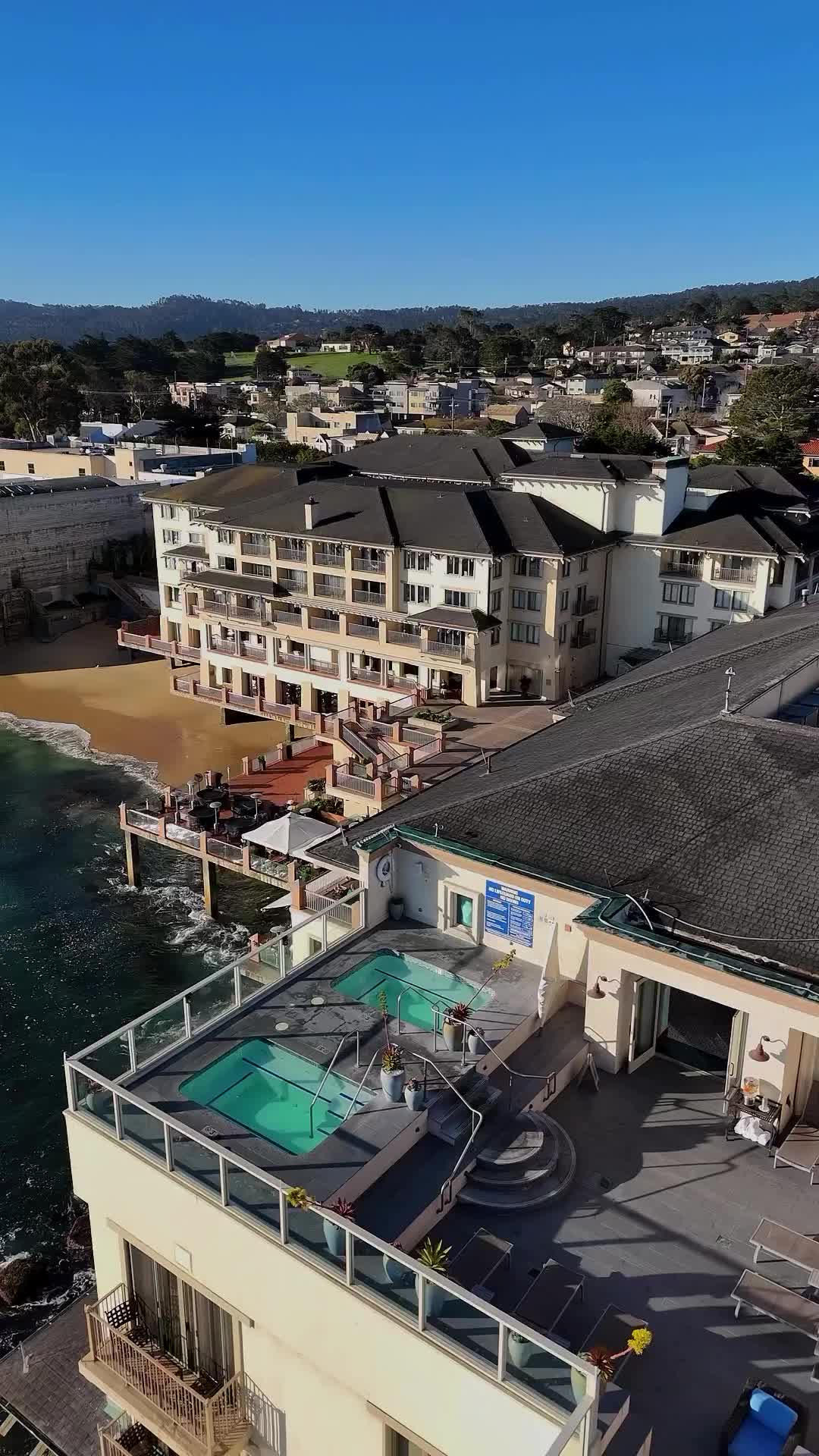 Luxurious Waterfront Retreat at Monterey Plaza Hotel