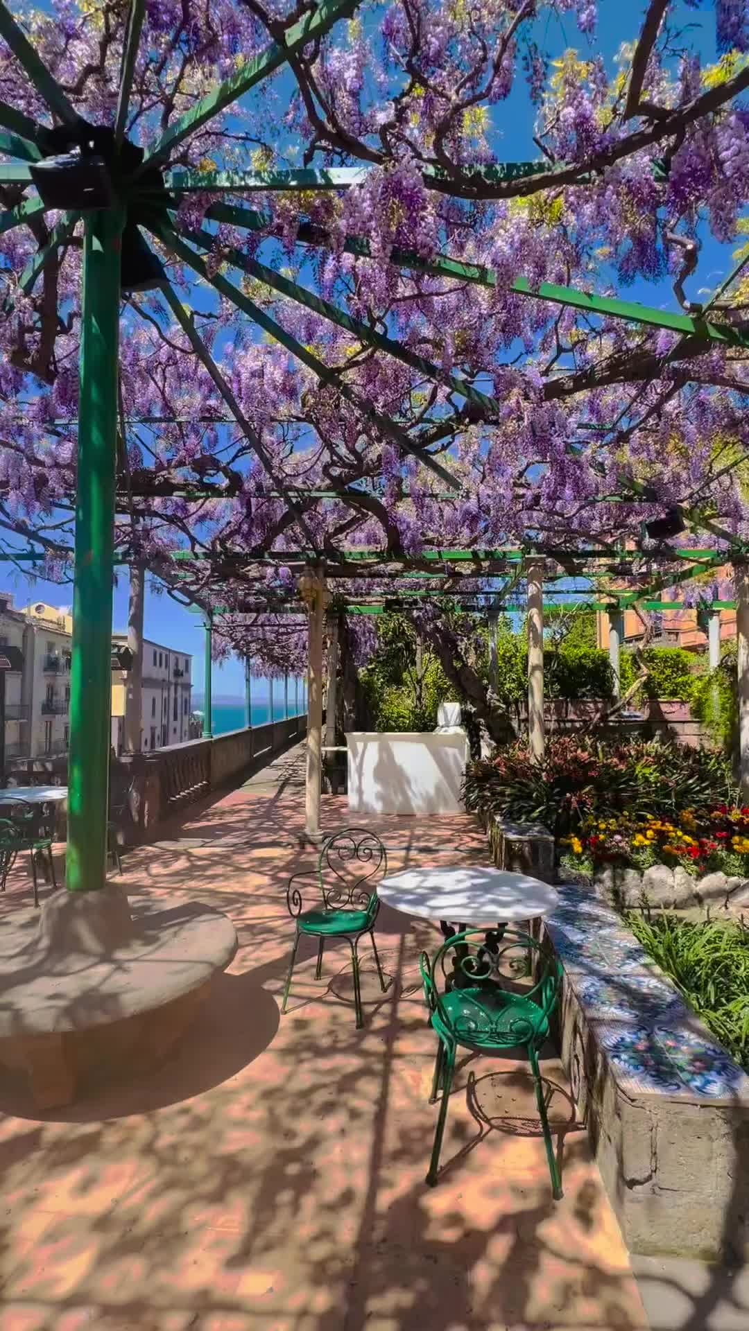 Dreamy Terrace at Grand Hotel Excelsior Vittoria