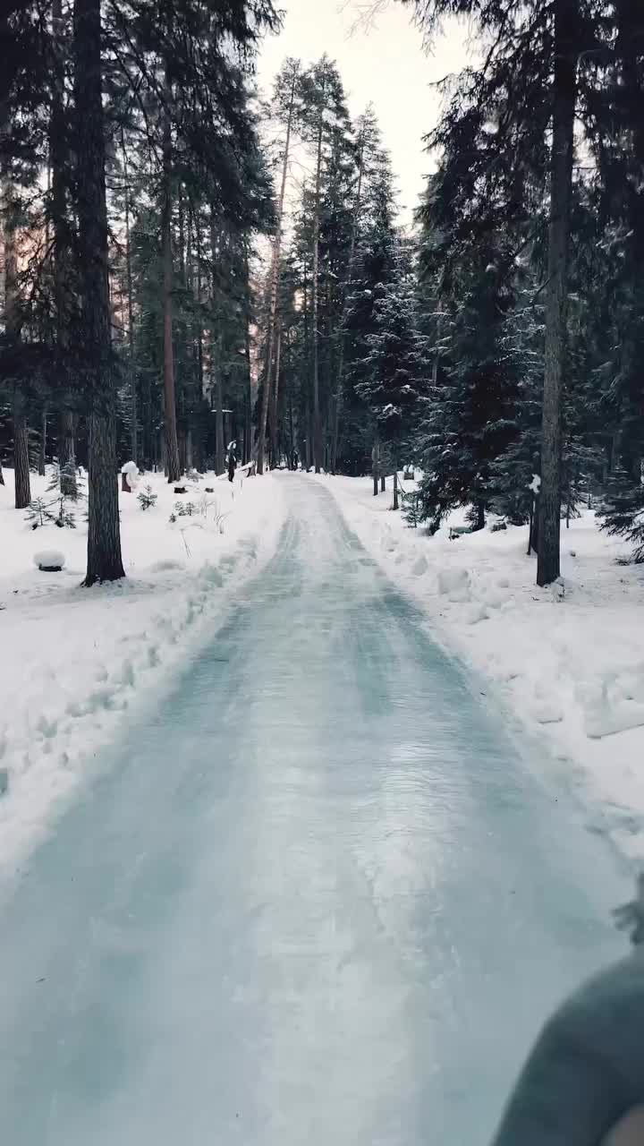 Ice Skating in Switzerland's Winter Wonderland ⛸❄️