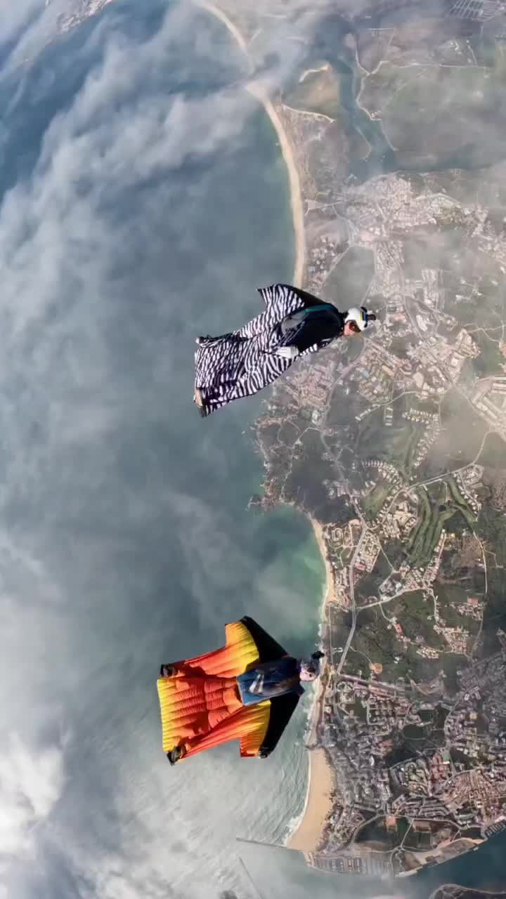 Flying Over Algarve Beaches in Portugal