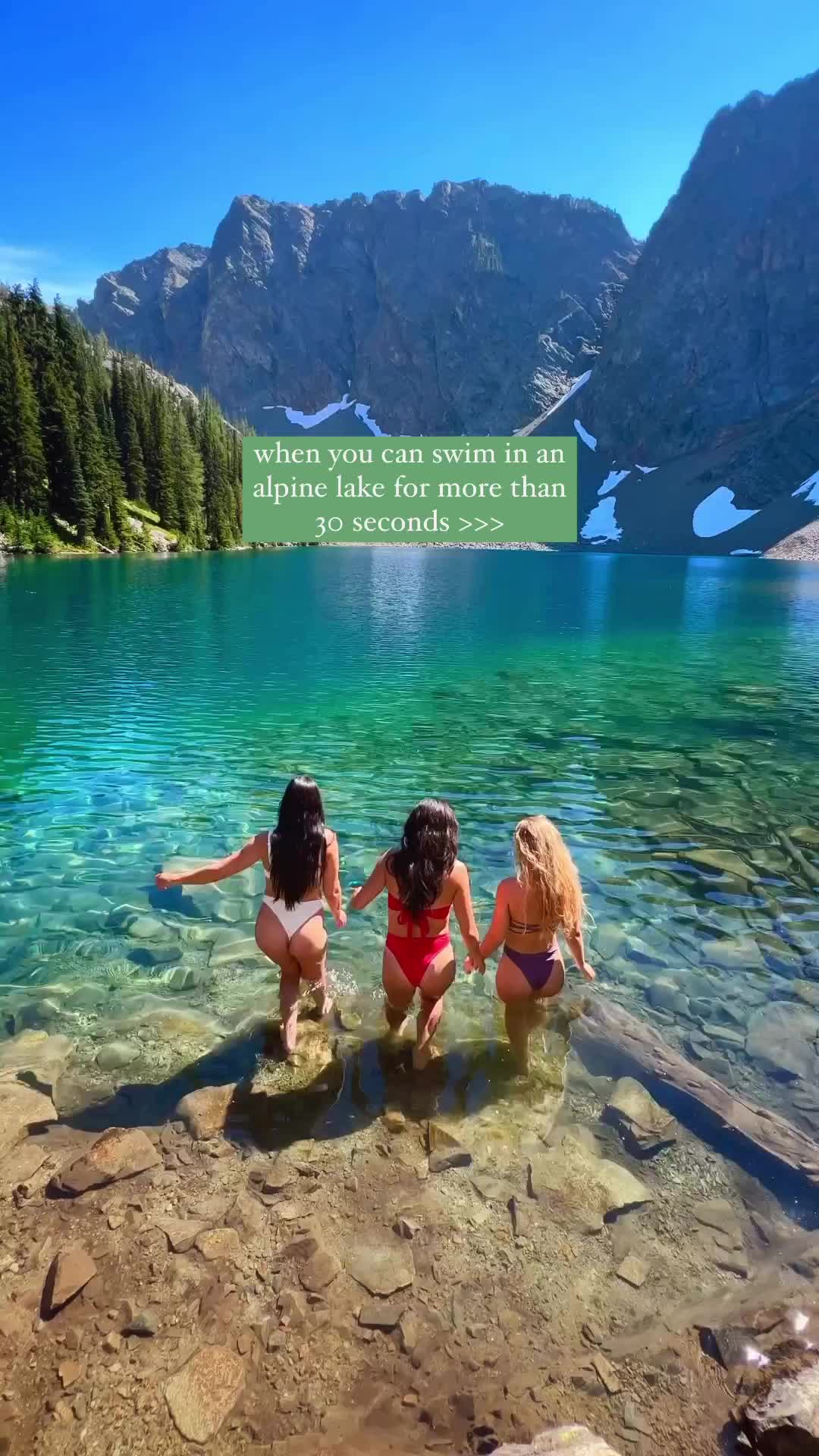 End of Summer Swims in PNW's North Cascades