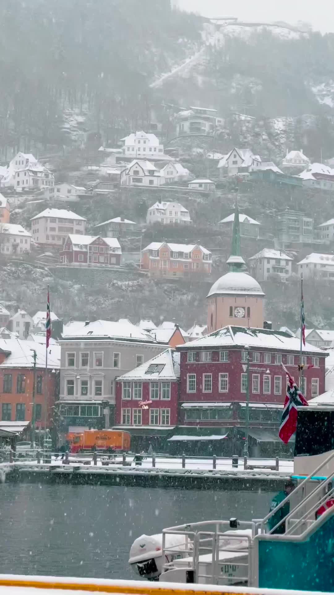 Magical Winter Moments in Bergen, Norway