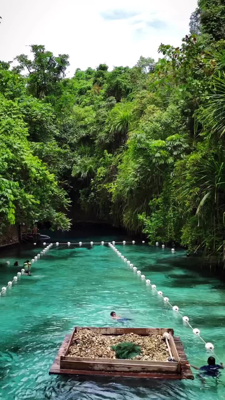 Discover the Enchanted River in Hinatuan, Philippines