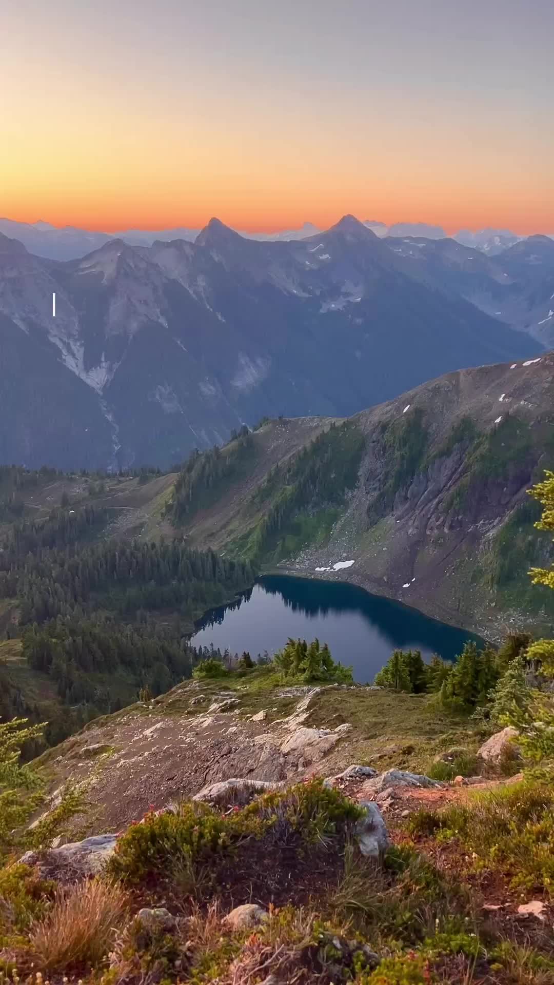 Waking Up Early in North Cascades National Park