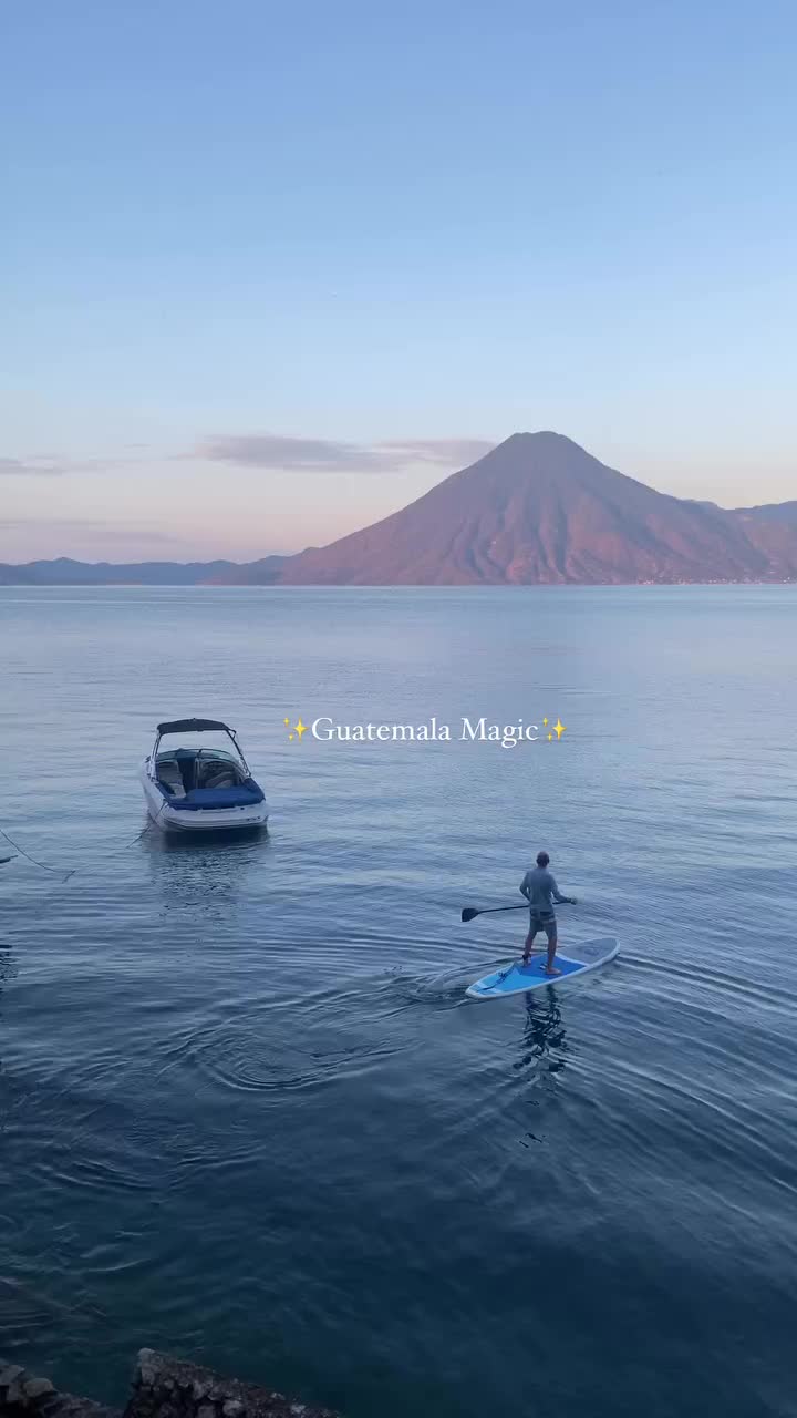 Stunning Sunrise Over Caquitón, Guatemala