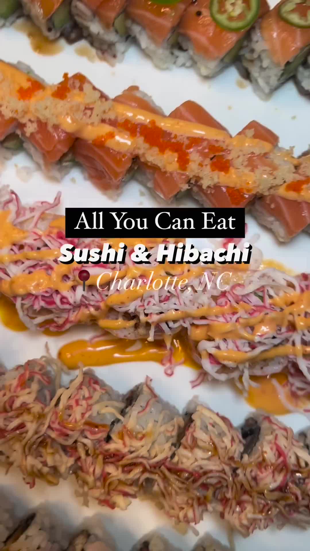 All You Can Eat Sushi & Hibachi at Magic Sushi Charlotte