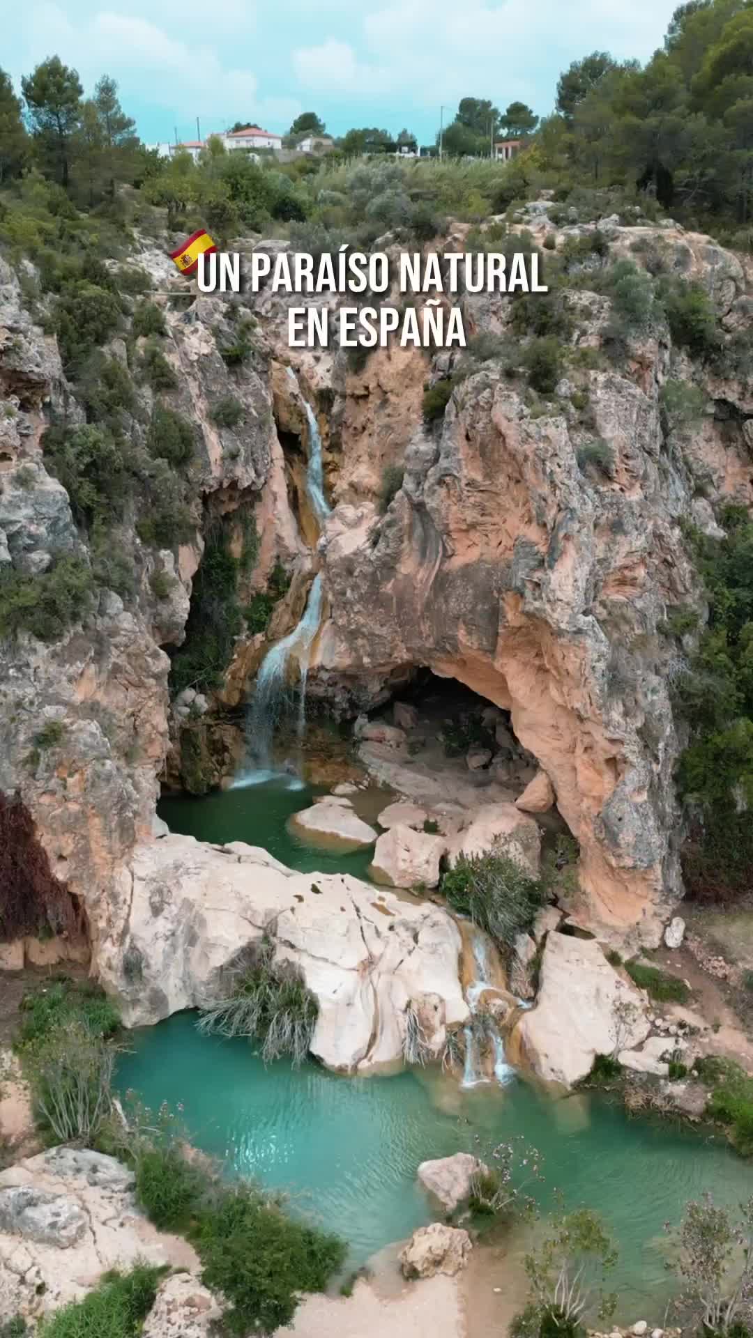 Discover the Stunning Waterfall at Cueva de las Palomas