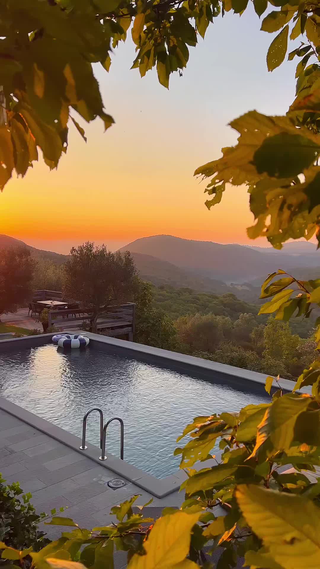 Sunrise and Tranquil Mornings in Umbria, Italy