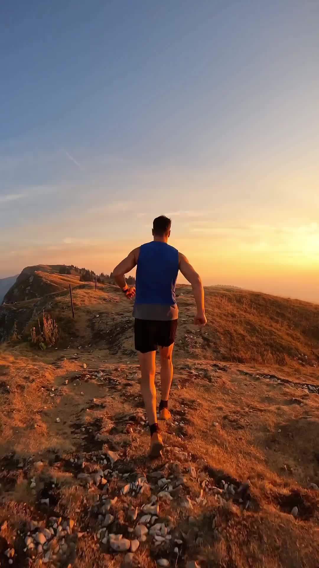 Stunning Sunset Over Jura Mountains with GoPro 10