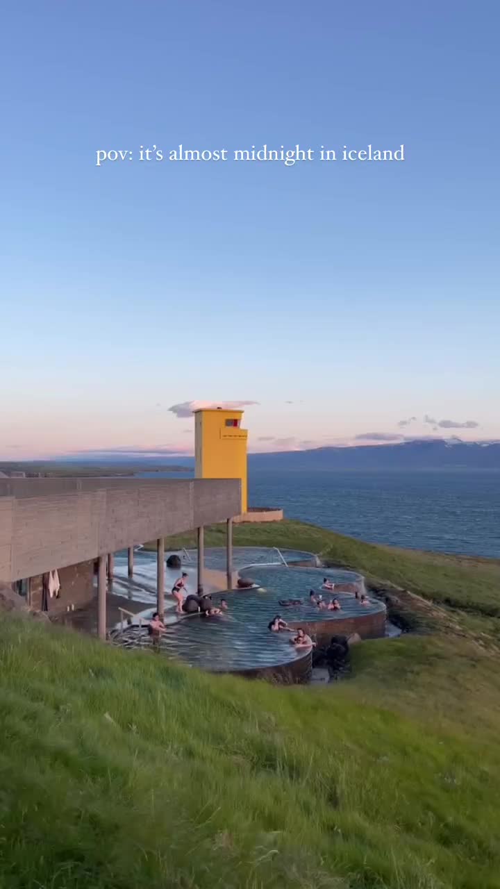 The Land of the Midnight Sun in Húsavík, Iceland