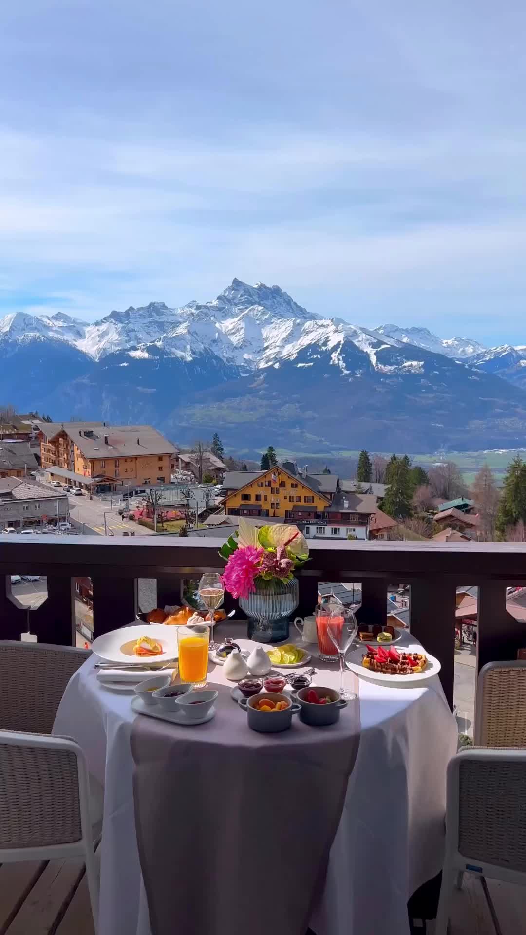 Breakfast Bliss at Villars Palace, Switzerland