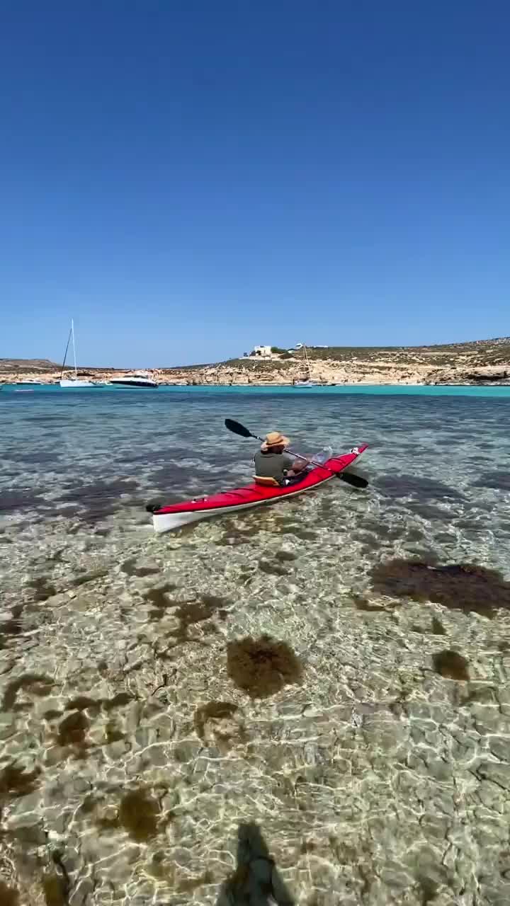 Paddling in Paradise at Blue Lagoon Malta