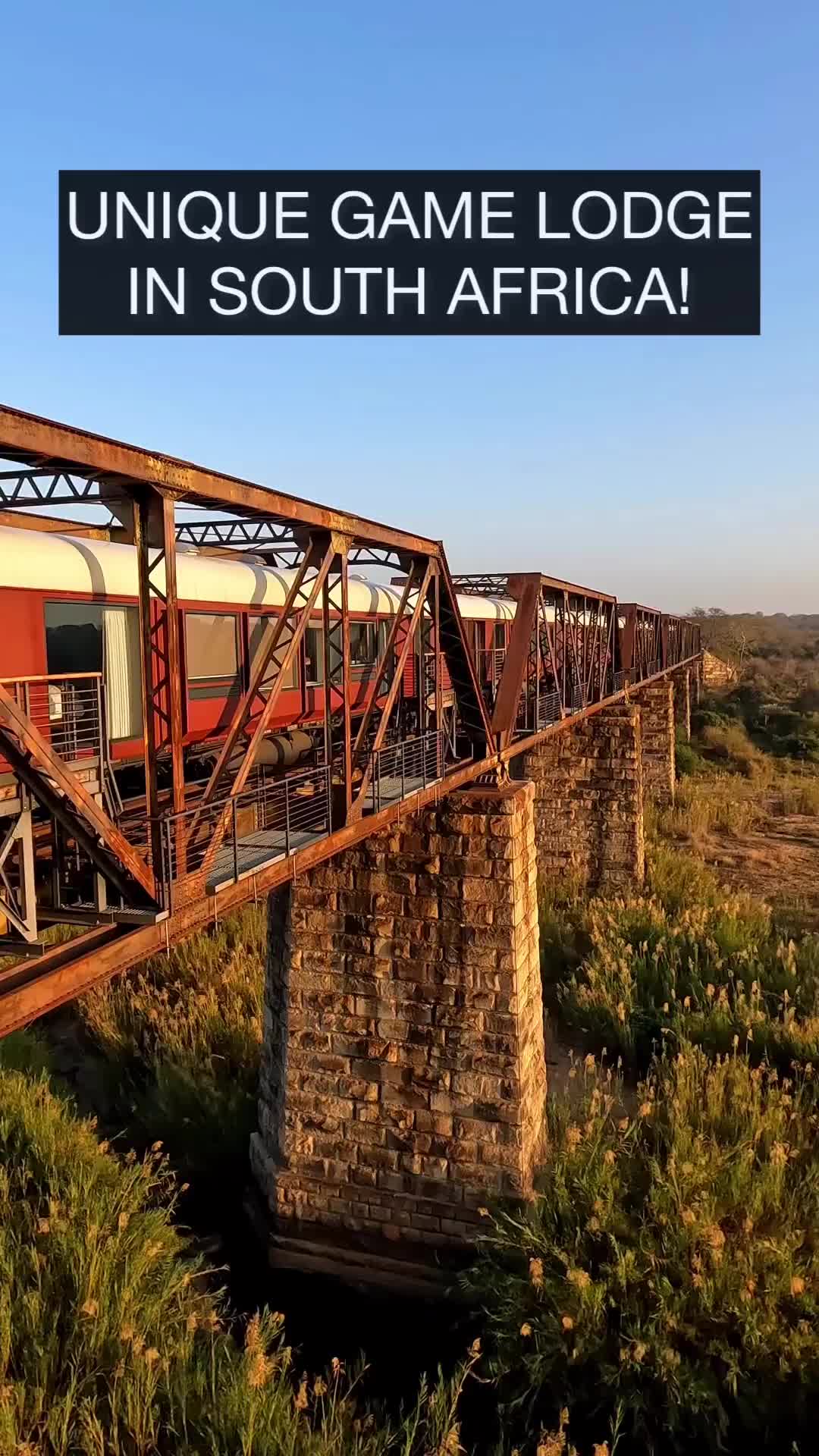 Luxurious Train Hotel in Kruger National Park