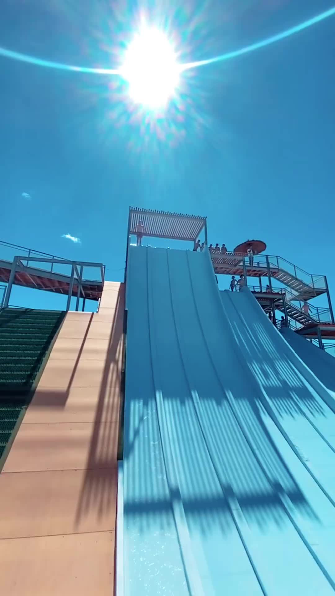 Extreme Water Jump Stunt at Frenzy Waterpark