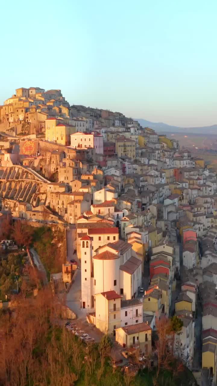 Wall of Colors: Discover Vibrant Calitri, Italy