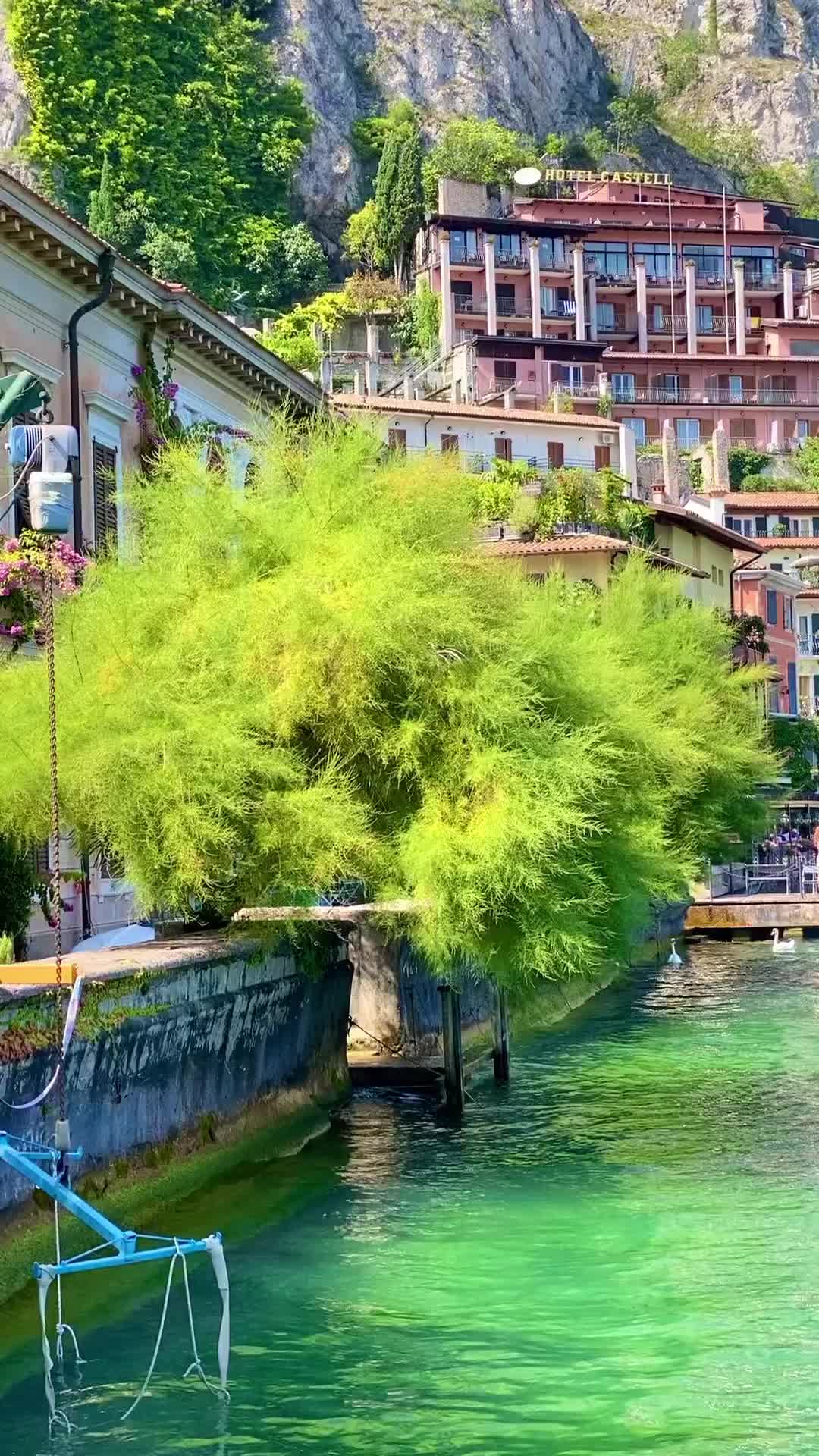 Sunny Day in Limone sul Garda, Italy ☀️💚