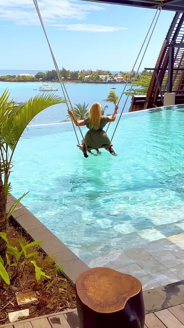 Isn’t it the dreamiest swing in Mauritius? 😱

It is located right at the top of the roof of @luxgrandbaie ♥️

The rooftop bar is named @bisourooftop and you also can visit it without staying at LUX* Grand Baie.
All you need is a table reservation 🤩
You can spend the whole day here enjoying the sun if you like to 🥰

==> safe this post for your Mauritius trip 🇲🇺 and follow @worldtravelfox for more travelinspiration ♥️
.
.
.
.
.
.
.
.
.
.
#mauritius #mauritius_explored #mauritius🇲🇺 #mauritiusisland🌴 #mauritiusisland #mauritiusexplored #mauritius_island #luxresorts #luxhotels #luxgrandbaie #hotelsandresorts #uniquehotels #tasteinhotels #tasteinhotel #luxuryworldtraveler #beachesnresorts #beautifulhotels #rooftopbar #rooftopgarden #rooftopviews #rooftopvibes #mauritiusuncovered #luxme #amazinghotels #mauritiushotels #bisourooftop #grandbaie #grandbaiemauritius #grandbaiebeach