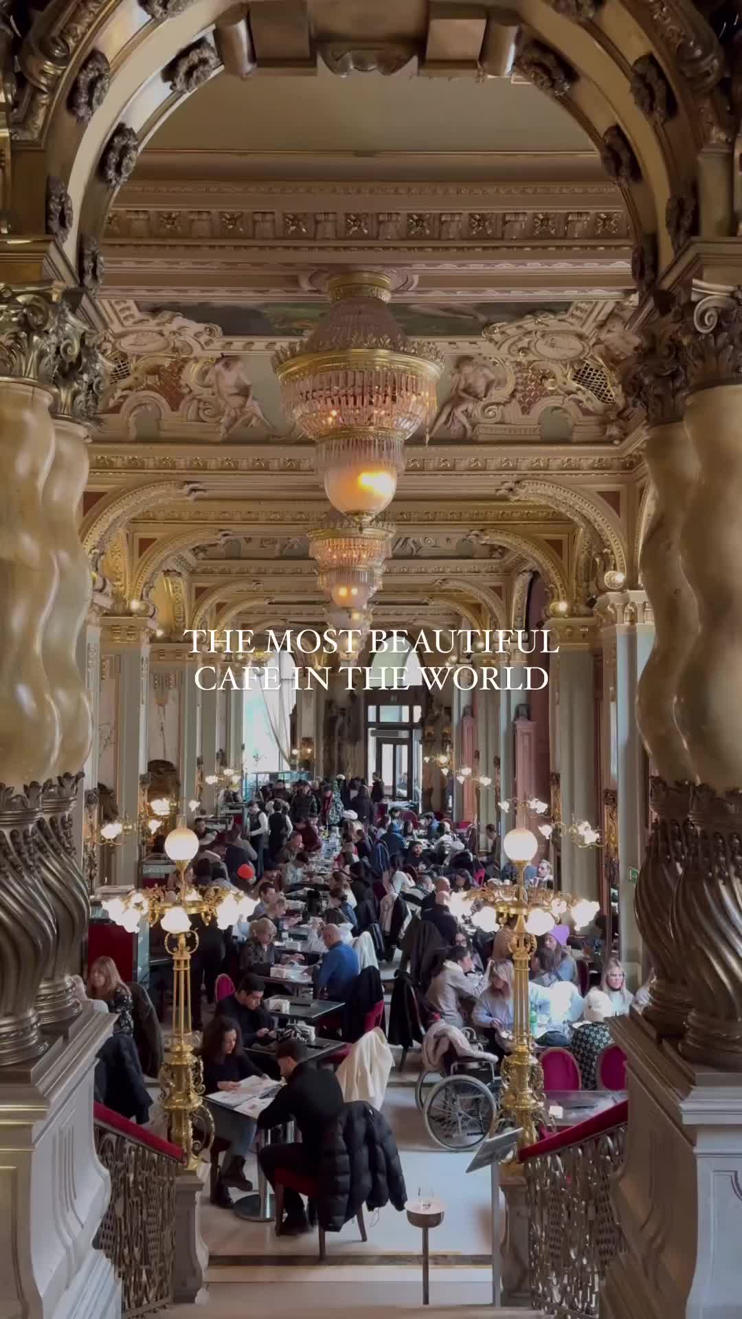Discover the Most Beautiful Cafe in Budapest