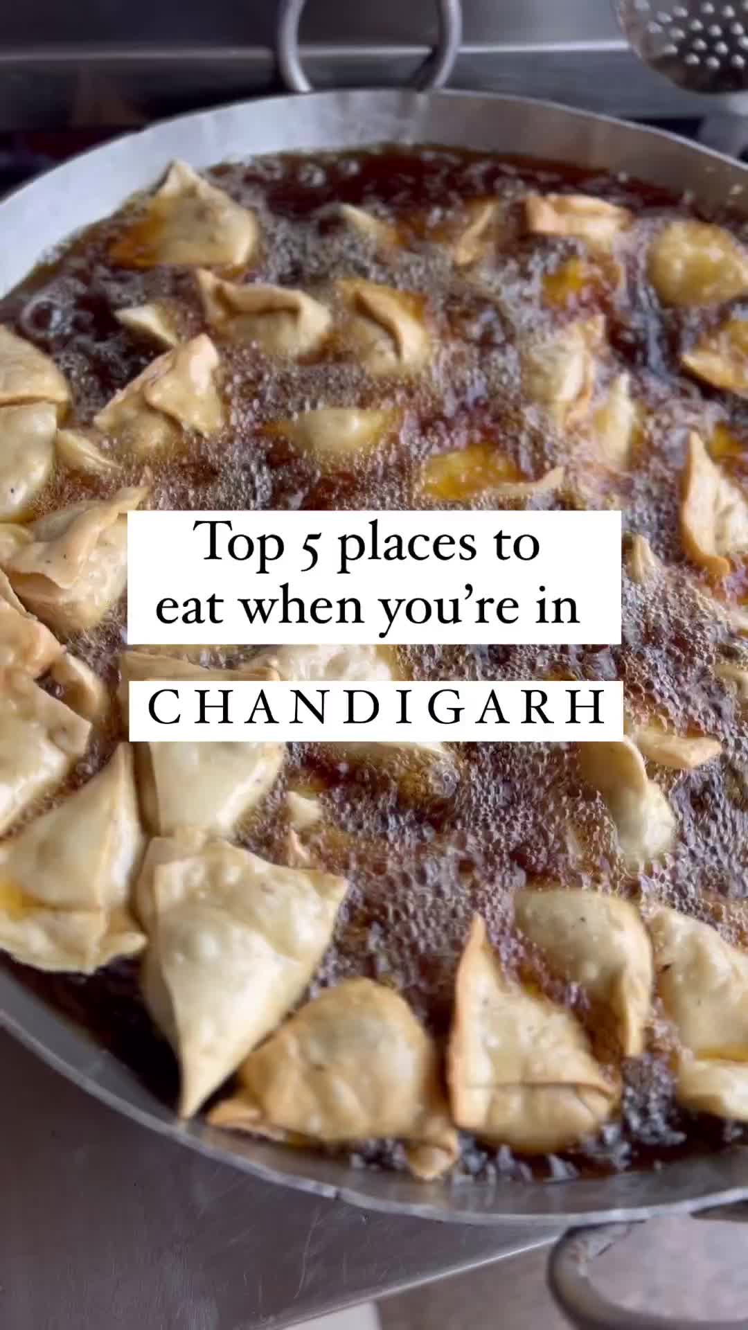 Top 5 Must-Visit Food Spots in Chandigarh